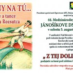 2006 Janosikove dni Terchova Pozvanka